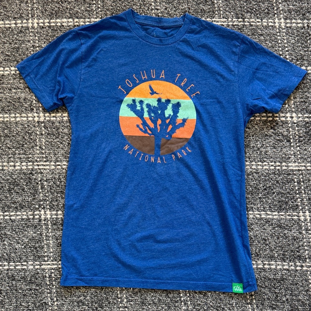 Soft Blue Joshua Tree National Park T-Shirt